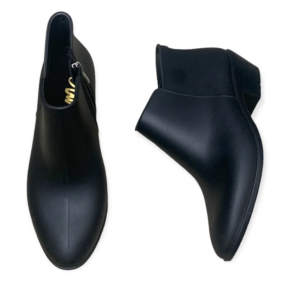 Sam Edelman‎ Black Petty Rain Booties sz 9